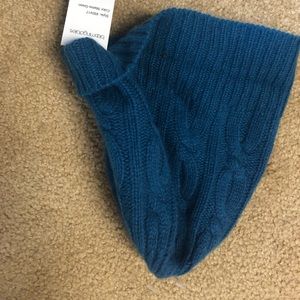 Cashmere hat from Bloomingdales